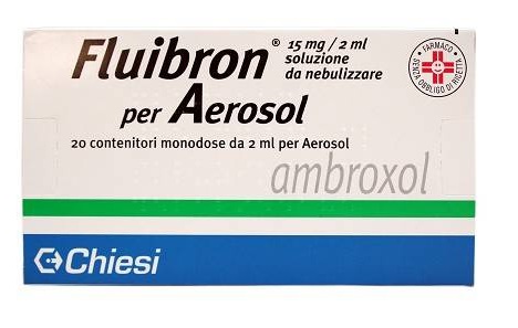 Fluibron 15 mg/2 ml soluzione da nebulizzare 20 contenitori monodose 2 ml