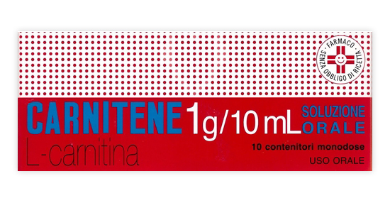Carnitene 1 g/10 ml soluzione orale - 10 contenitori monodose