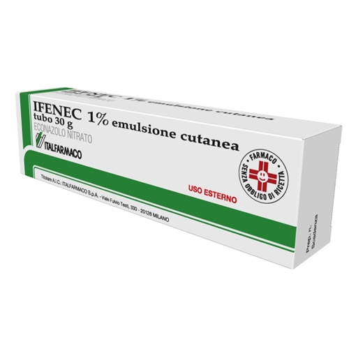 Ifenec 1% emulsione cutanea - tubo 30 g