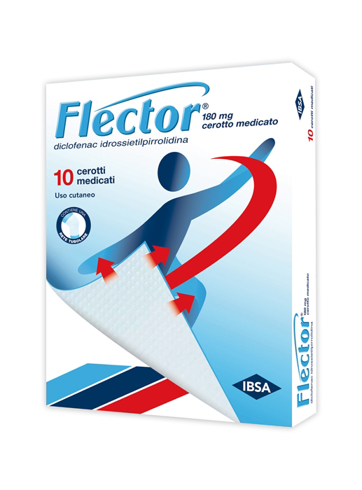 Flector 180 mg cerotto medicato - 10 cerotti medicati