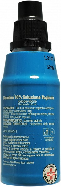 Betadine 10% soluzione vaginale - flacone 125 ml