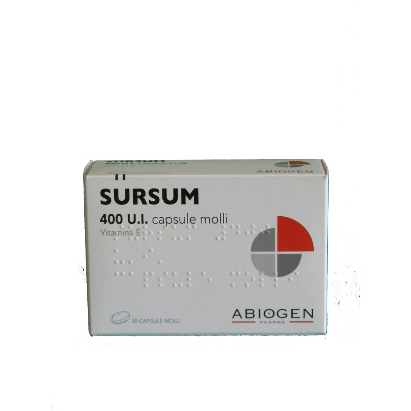 Sursum 400 ui capsule molli - 30 capsule