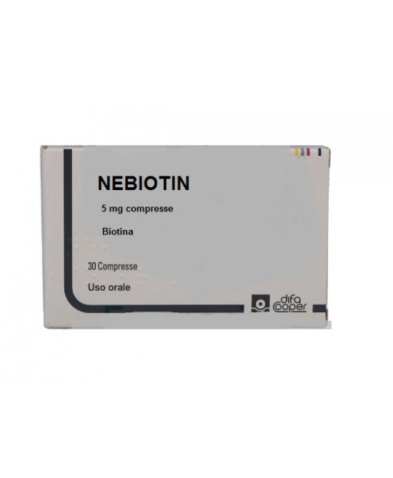 Nebiotin 5 mg compresse - 30 compresse
