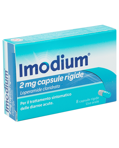 Imodium 2 mg capsule rigide - 8 capsule
