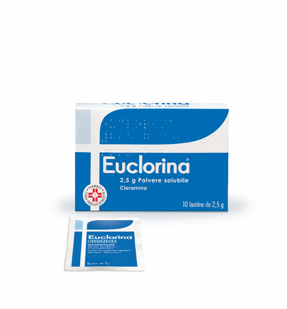 Euclorina 2,5 g polvere solubile - 10 bustine