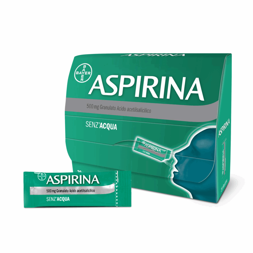 Aspirina 500 mg granulato - 20 bustine