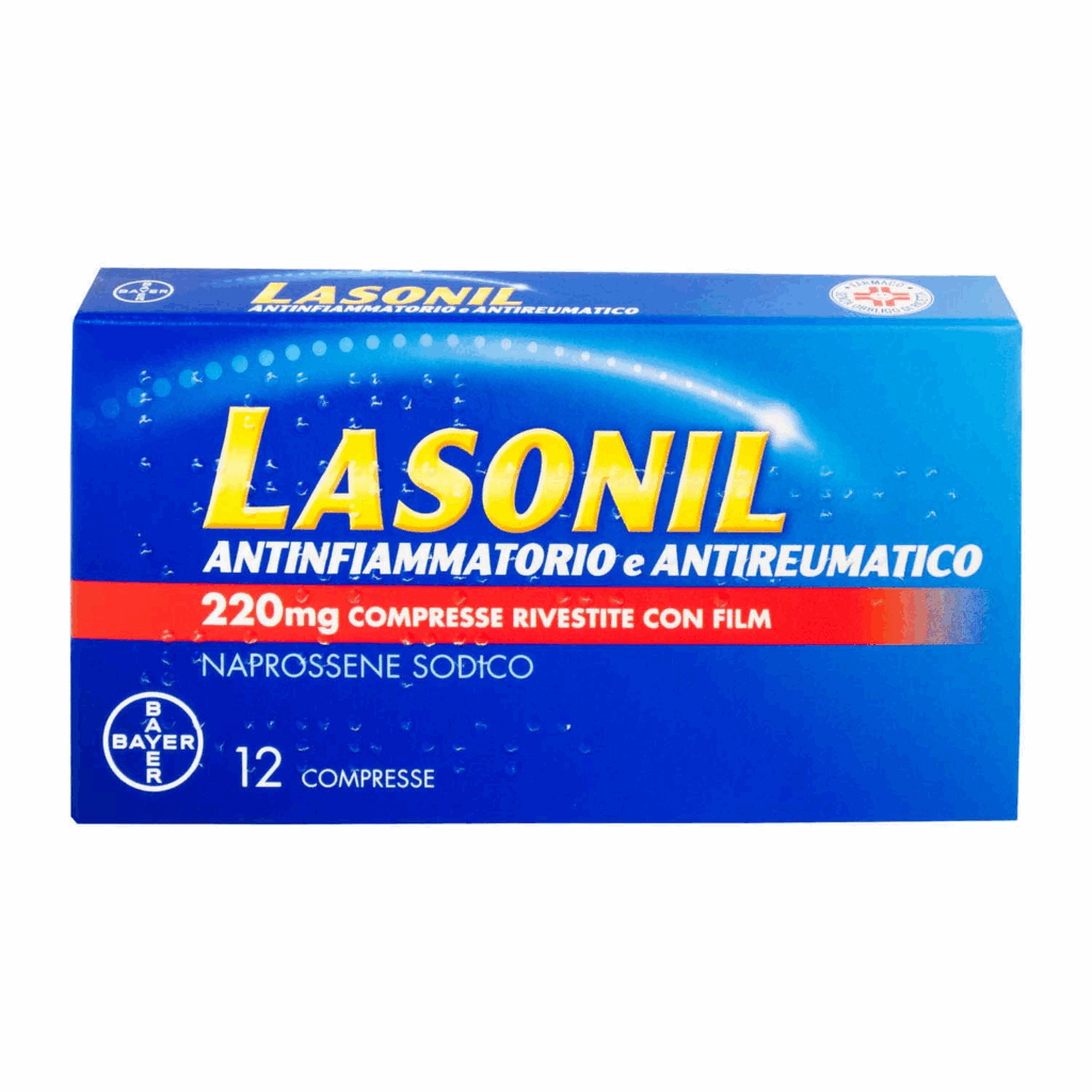 Lasonil antinfiammatorio e antireumatico 220 mg compresse rivestite con film 12 compresse
