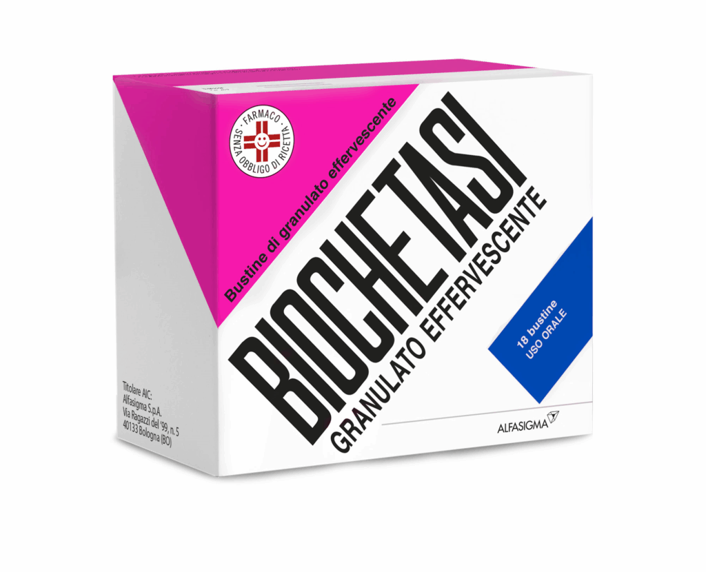 Biochetasi granulato effervescente 18 bustine
