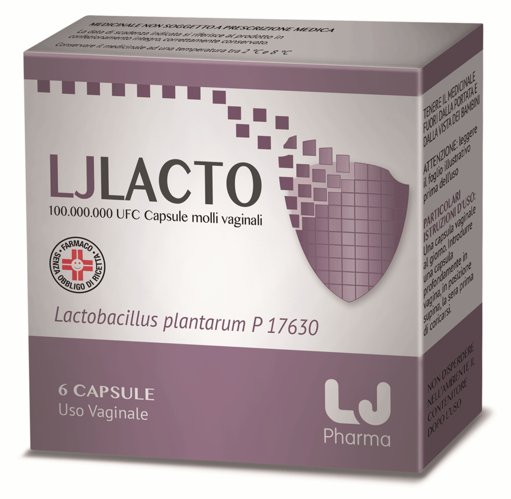 Ljlacto capsule molli vaginali, 6 capsule