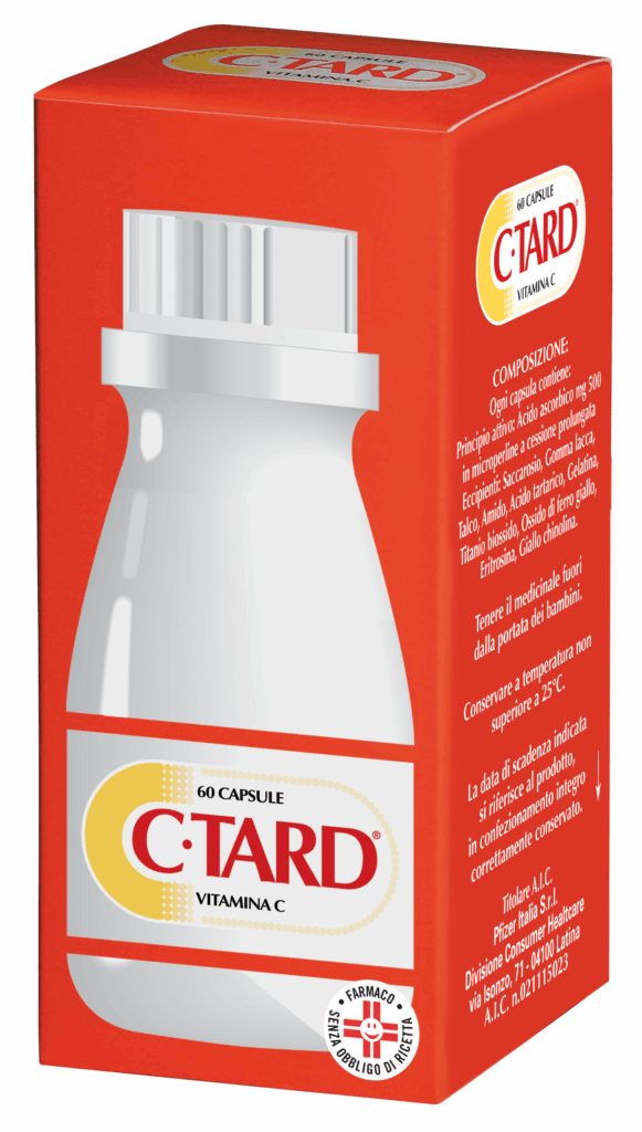 C-tard 500 mg capsule rigide a rilascio prolungato - 60 capsule