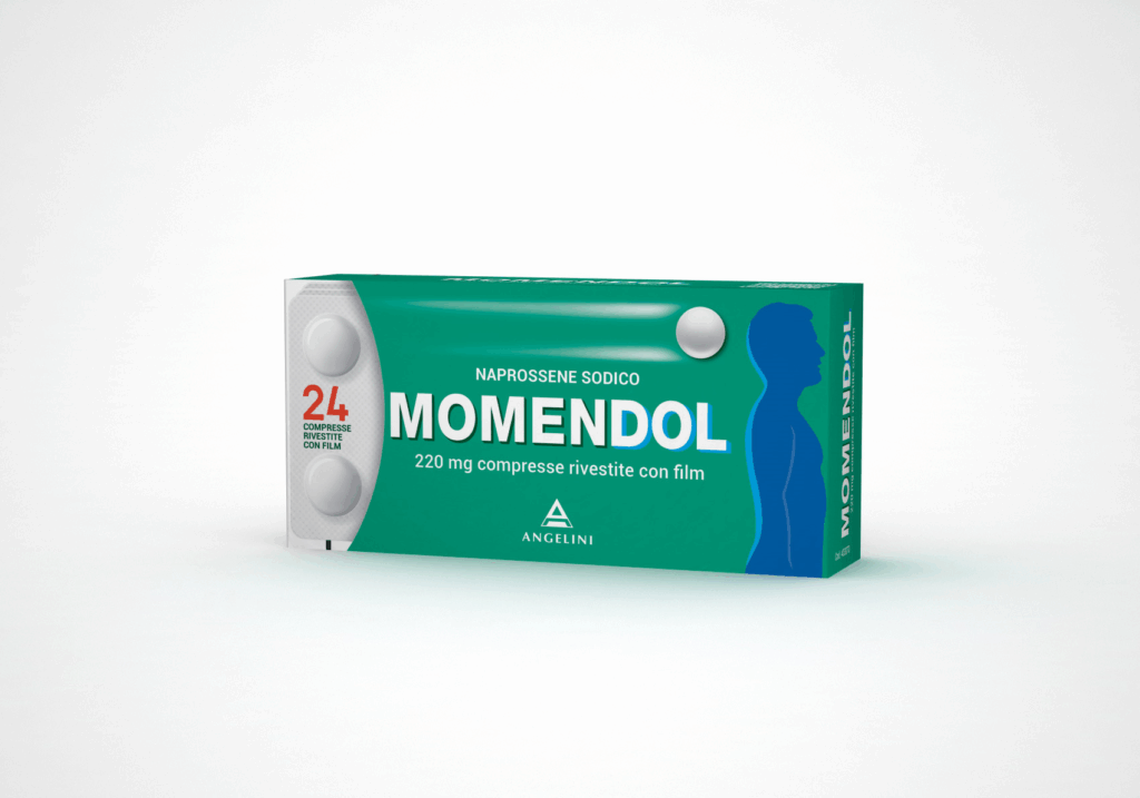Momendol 220 mg compresse rivestite con film - 24 compresse