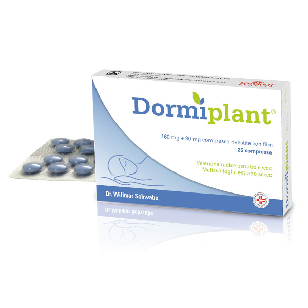 Dormiplant 160 mg + 80 mg compresse rivestite con film - 25 cpr