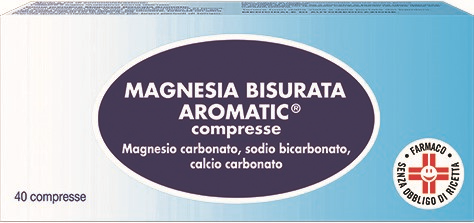 Magnesia bisurata aromatic pastiglie 40 pastiglie