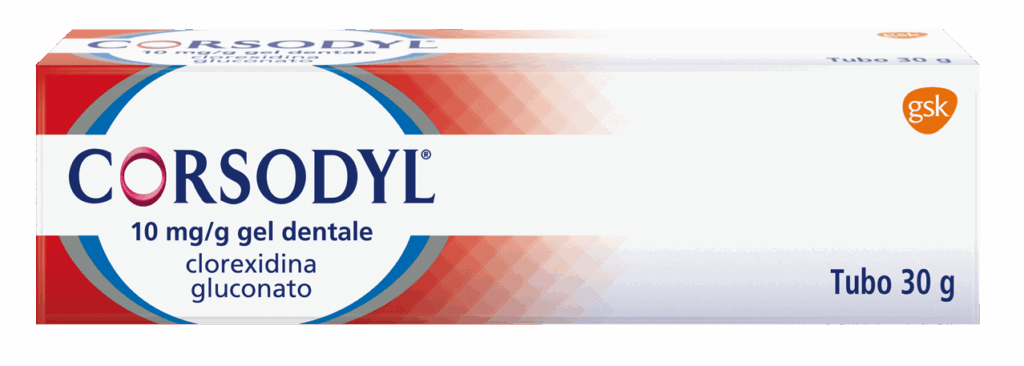 Corsodyl 1g/100 g gel dentale - 1 tubo 30g