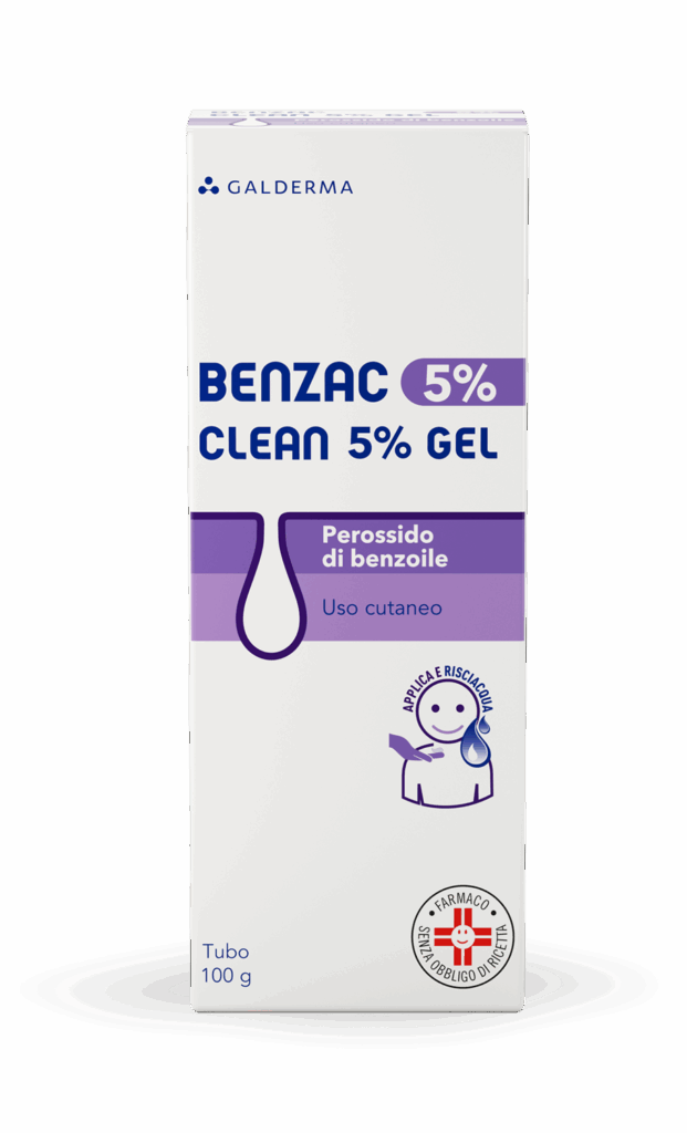 Benzac 5% gel formulazione a risciacquo tubo 100 g
