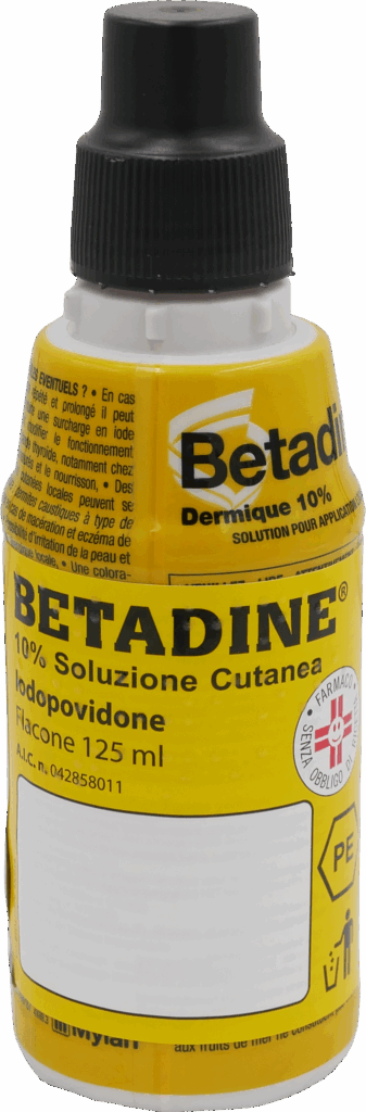 Betadine 10% soluzione cutanea - flacone 125 ml