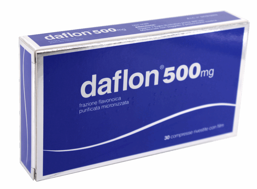 Daflon 500 mg compresse rivestite con film 30 compresse