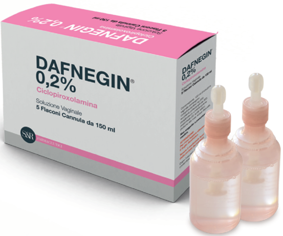 Dafnegin 0,2% soluzione vaginale - 5 flaconi con cannula 150 ml