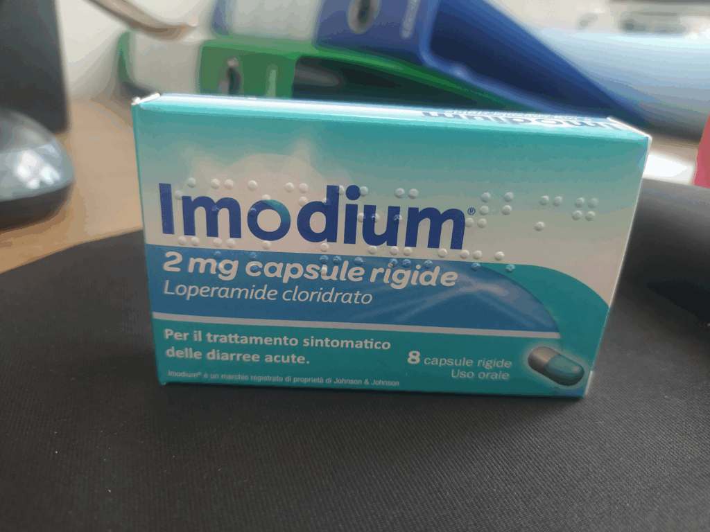 Imodium 2 mg capsule rigide 8 capsule