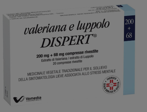 Valeriana e luppolo dispert compresse rivestite 20 compresse in blister pvc/pvdc-al