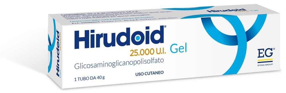 Hirudoid 25.000 ui gel - tubo 40 g