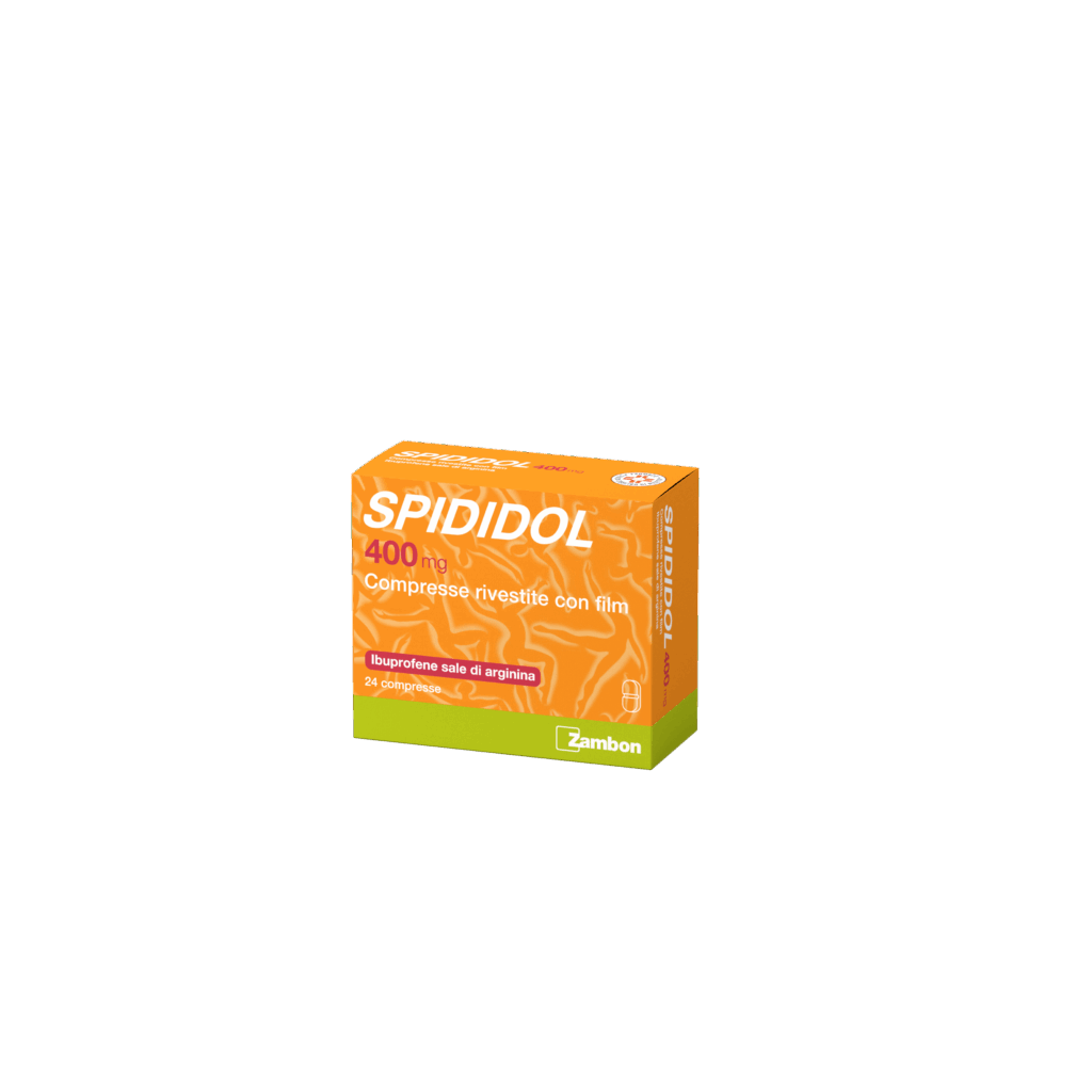 Spididol 400 mg compresse rivestite con film 24 compresse in blister al/pe/pa