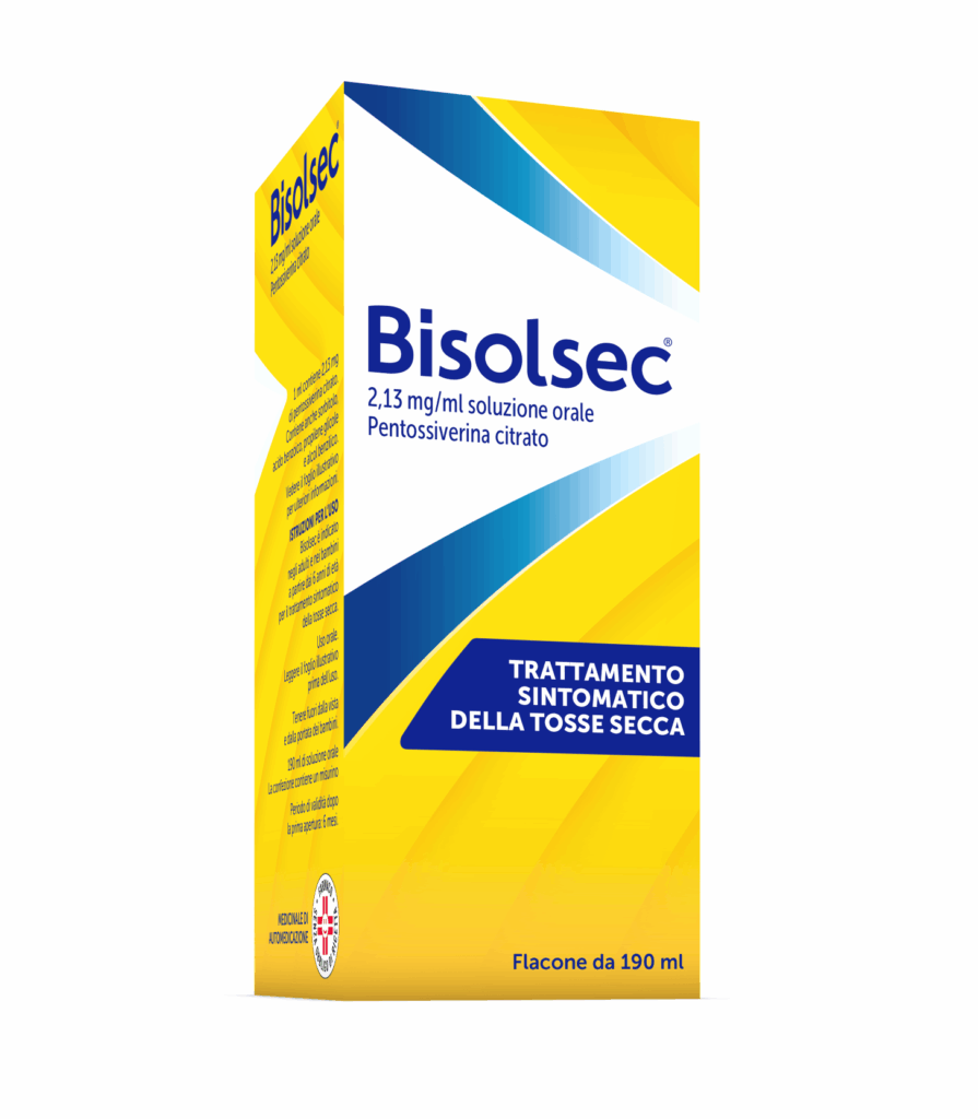 Bisolsec 2,13 mg/ml soluzione orale 1 flacone in vetro da 190 ml