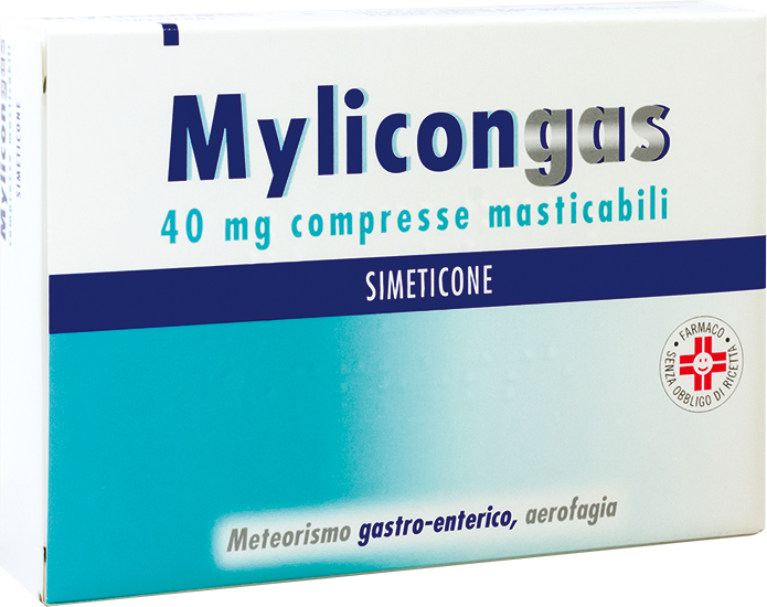 Mylicongas 40 mg compresse masticabili 50 compresse
