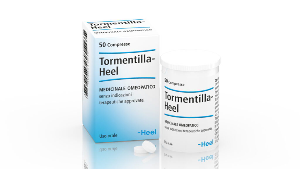 Tormentilla-heel compresse 1 contenitore per compresse in pp da 50 compresse