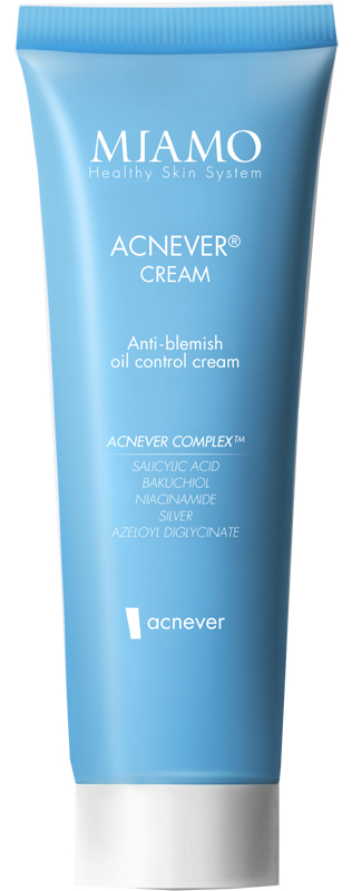 Miamo acnever cream 50 ml crema anti imperfezione sebonormalizzante
