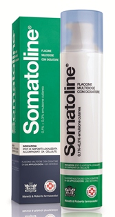 Somatoline 0,1% + 0,3% emulsione cutanea - flacone con dosatore 25 applicazioni