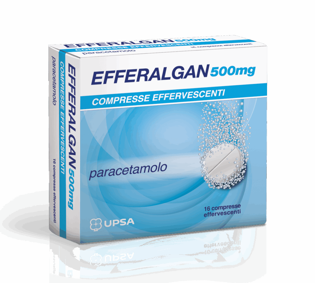 Efferalgan 500 mg compresse effervescenti 16 compresse
