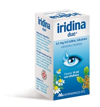 Iridina due 0,5 mg/ml collirio, soluzione - flacone 10 ml