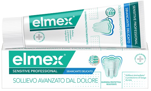 Elmex sensitive professional whitening dentifricio 75 ml