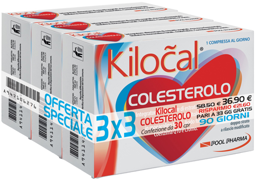 Kilocal colesterolo 30 compresse