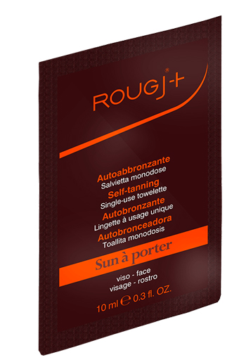 Rougj salviette autoabbronzanti monouso bustina 10 ml