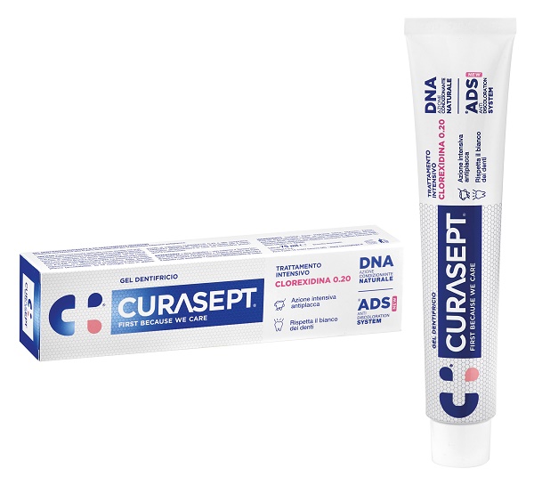 Curasept dentifricio 0,20 75 ml ads+dna