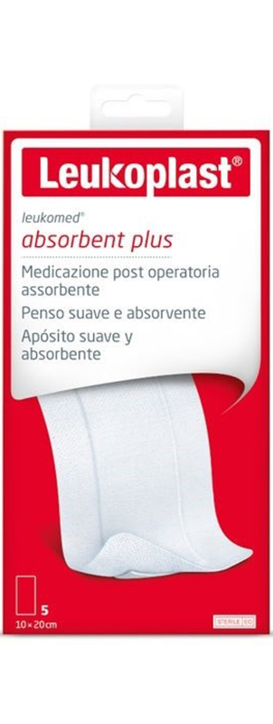 Leukomed medicazione post-operatoria in tessuto non tessuto 10 x 20 cm