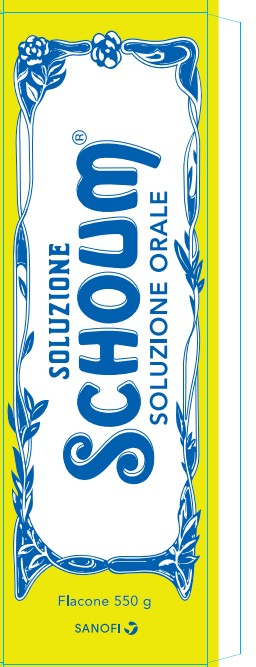 Soluzione schoum soluzione orale flacone 550 g