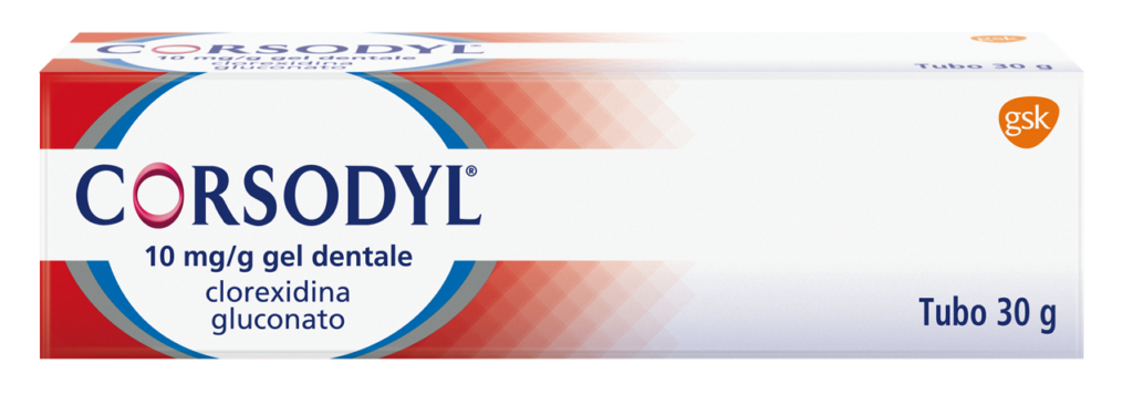Corsodyl 1g/100 g gel dentale - 1 tubo 30g