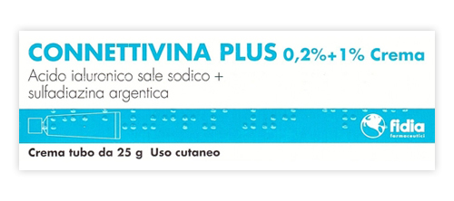 Connettivina plus 0,2% + 1% crema - tubo 25 g