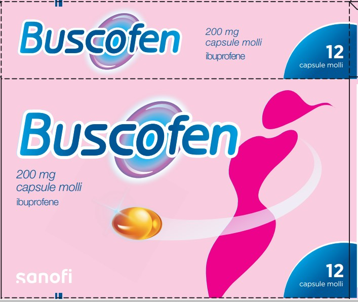 Buscofen 200 mg capsule molli - 12 capsule