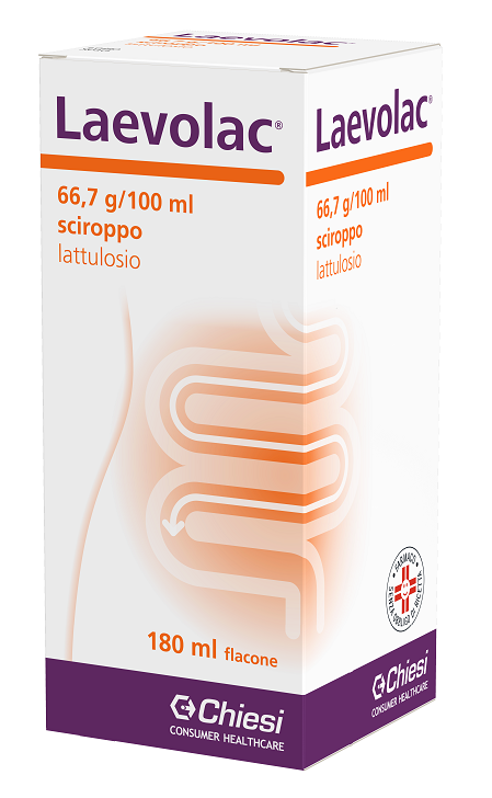 Laevolac 66,7 g/100 ml sciroppo - flacone 180 ml