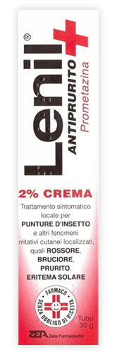 Lenil antiprurito 2 % crema - tubo 30 g