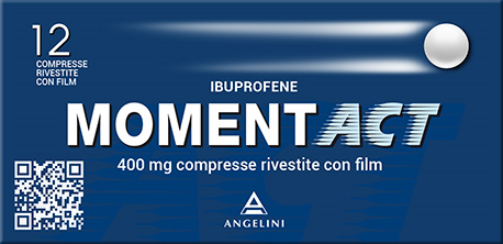 Momentact 400 mg compresse rivestite con film 12 compresse