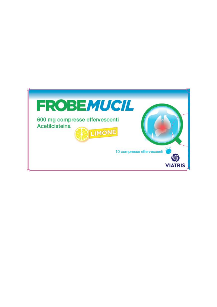 Frobemucil 600 mg compresse effervescenti 10 compresse in strip al