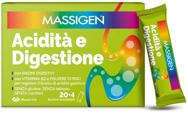 Massigen acidita - e digestione 24 stickpack