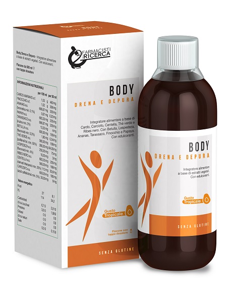 Fpr body drena e depura 500 ml gusto tropicale