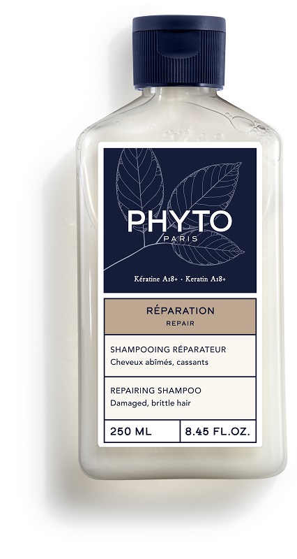 Phyto paris reparation shampoo riparatore per capelli danneggiati fragili 250 ml