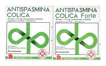 Antispasmina colica 10 mg + 10 mg compresse rivestite 30 compresse